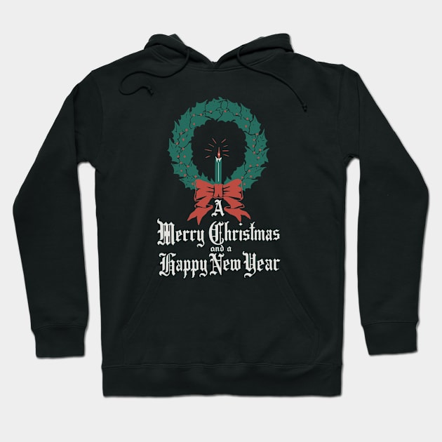 merry christmas Hoodie by Tamie